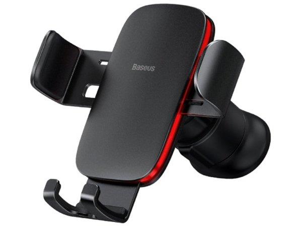 پایه نگهدارنده گرانشی موبایل خودرو بیسوس Baseus Metal Age II Gravity Car Mount Car Gravity Phone Holder For Air Vent SUJS000012